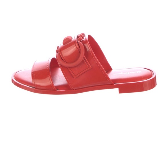 Salvatore Ferragamo slide rubber sandals - Picture 5 of 7